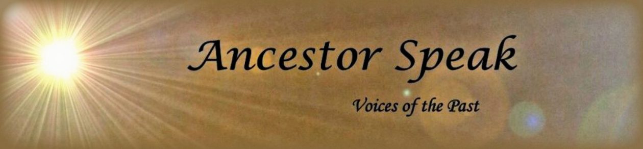 Ancestor Speak Voices of the Past